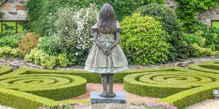 Alice Enchanted - Bronze Garden Sculpture | Shop | Robert James