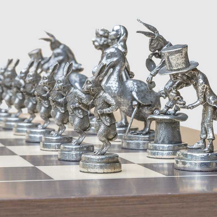 Pewter Chess Set