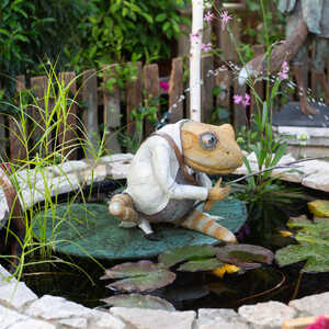 Mr Jeremy Fisher Water Feature displayed at RHS Chelsea Flower Show 2026