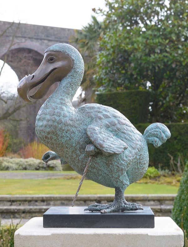 Mr. Dodo Esquire - Bronze Garden Sculpture