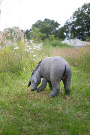 Eeyore garden sculpture