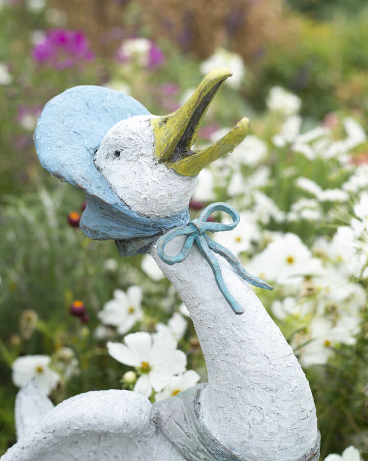 Jemima Puddle Duck at Forde Abbey