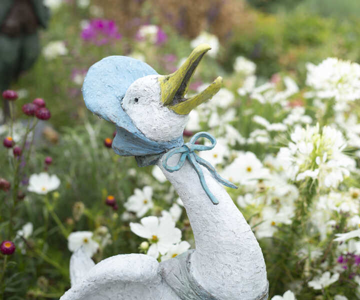 Jemima Puddle Duck at Forde Abbey