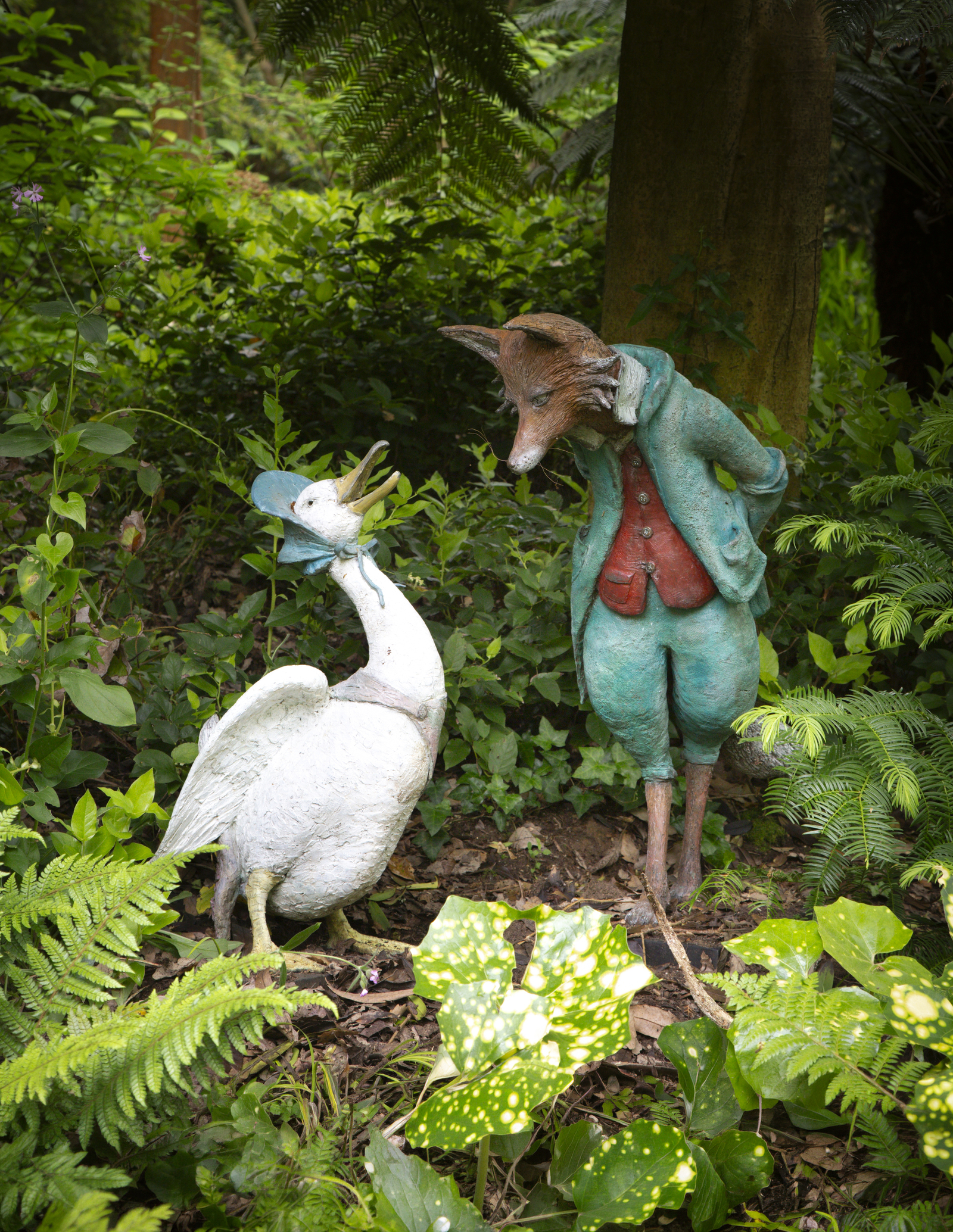 The Tale of Jemima Puddle-Duck Bronze Sculptures