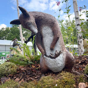 Kanga and Roo garden sculpture displayed at RHS Chelsea Flower Show 2026