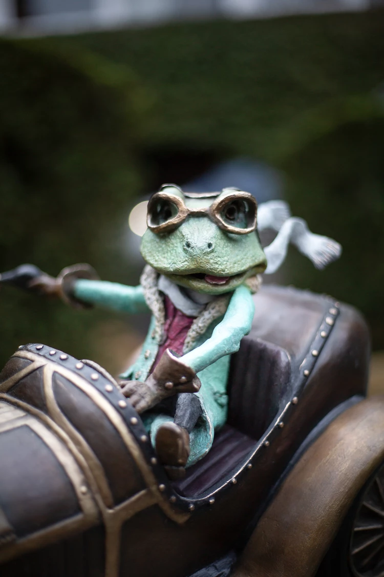 Toad of Toad Hall - Bronze Garden Sculpture