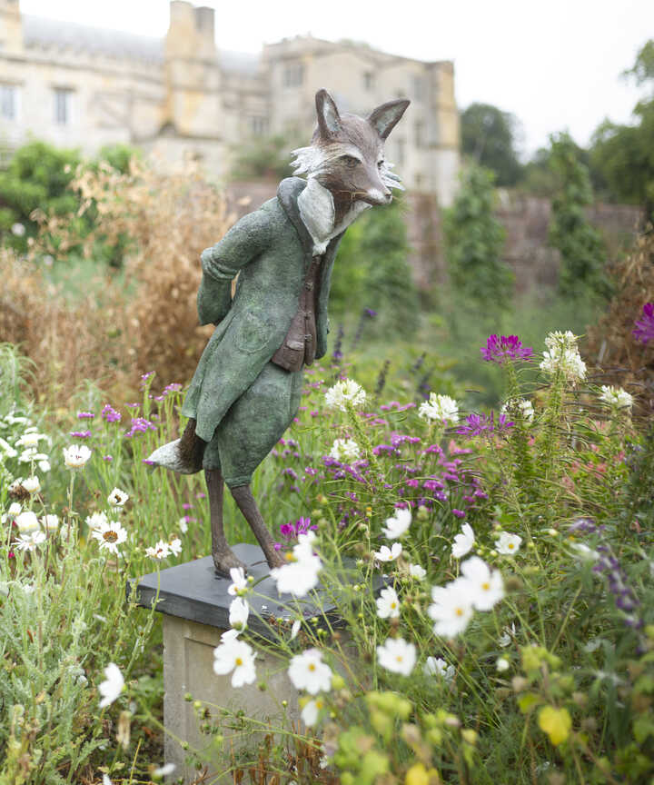 Hand-drawn illustrations of Winnie-the-Pooh, Piglet, Kanga, and Rabbit, by E.H Shepard