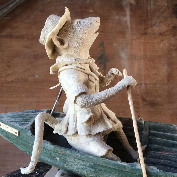 ratty in a boat