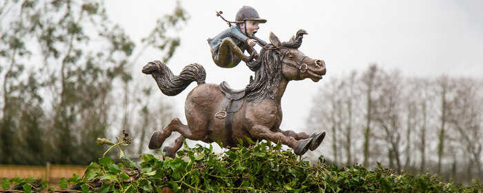 thelwell pony and rider