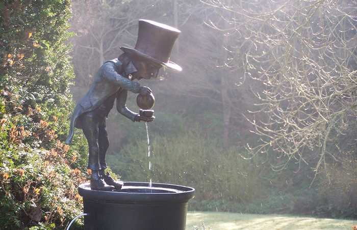 mad hatter water feature