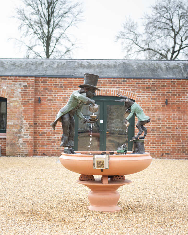 Tea Party Urn at Forde Abbey