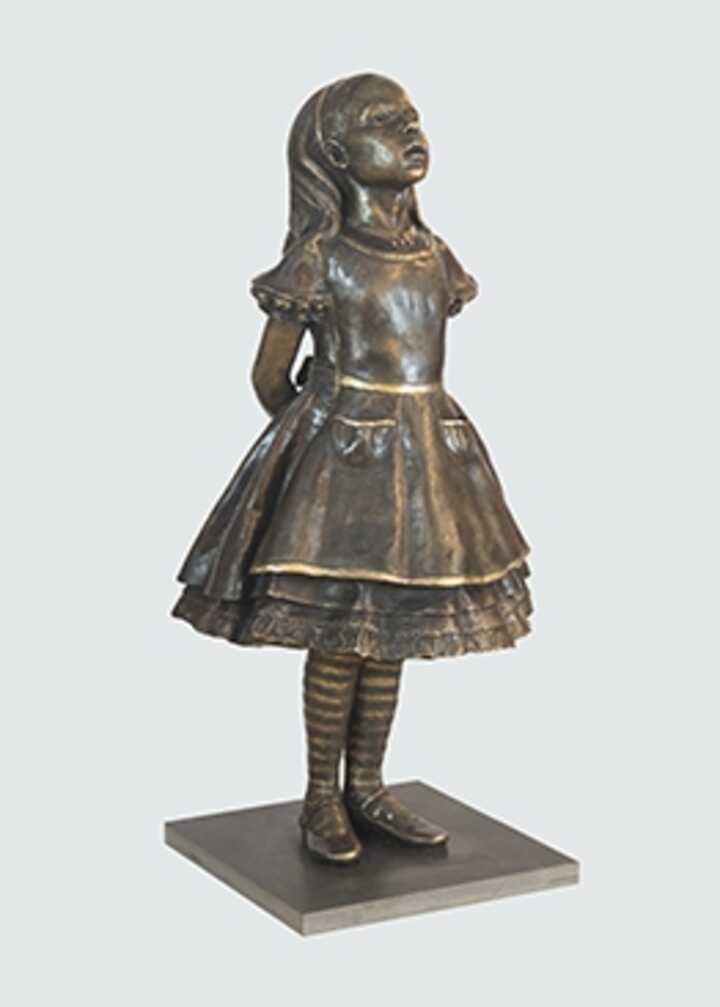 Alice in Penny Bronze
