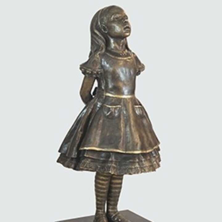 Alice in Penny Bronze