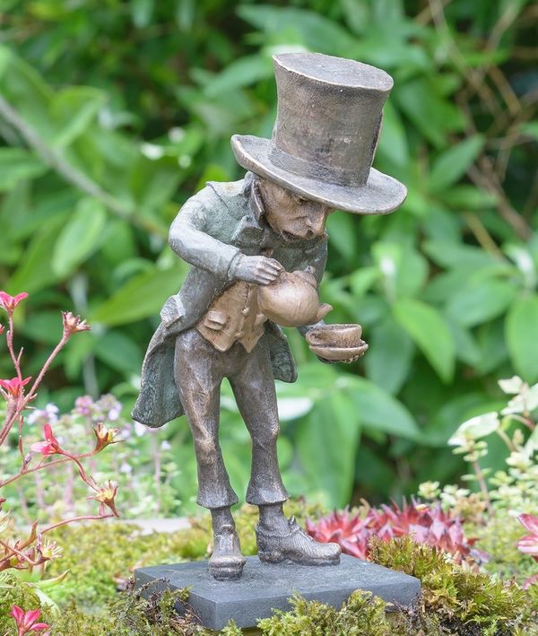 The Mad Hatter - Miniature Bronze Sculpture