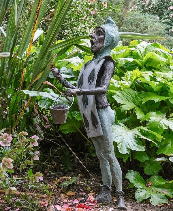 The Knave - Bronze Garden Sculpture