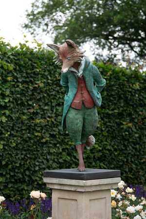Mr Tod bronze sculpture