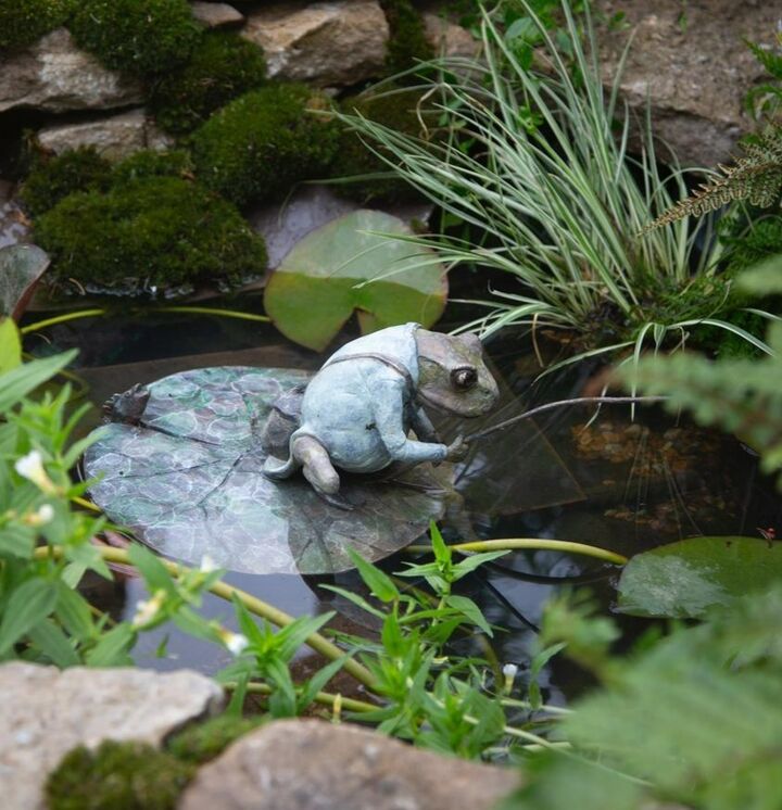 Jeremy Fisher - Miniature Bronze Sculpture