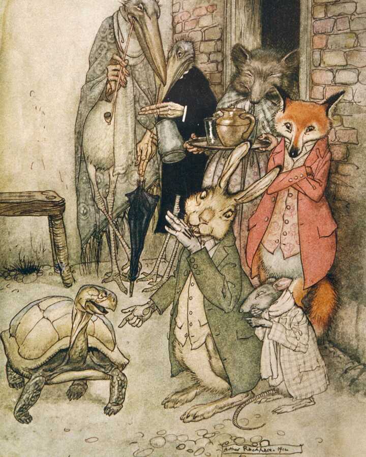 The Hare and the Tortoise Aesop's Fables