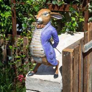 Mr Benjamin Bunny literary sculpture displayed at RHS Chelsea Flower Show 2026