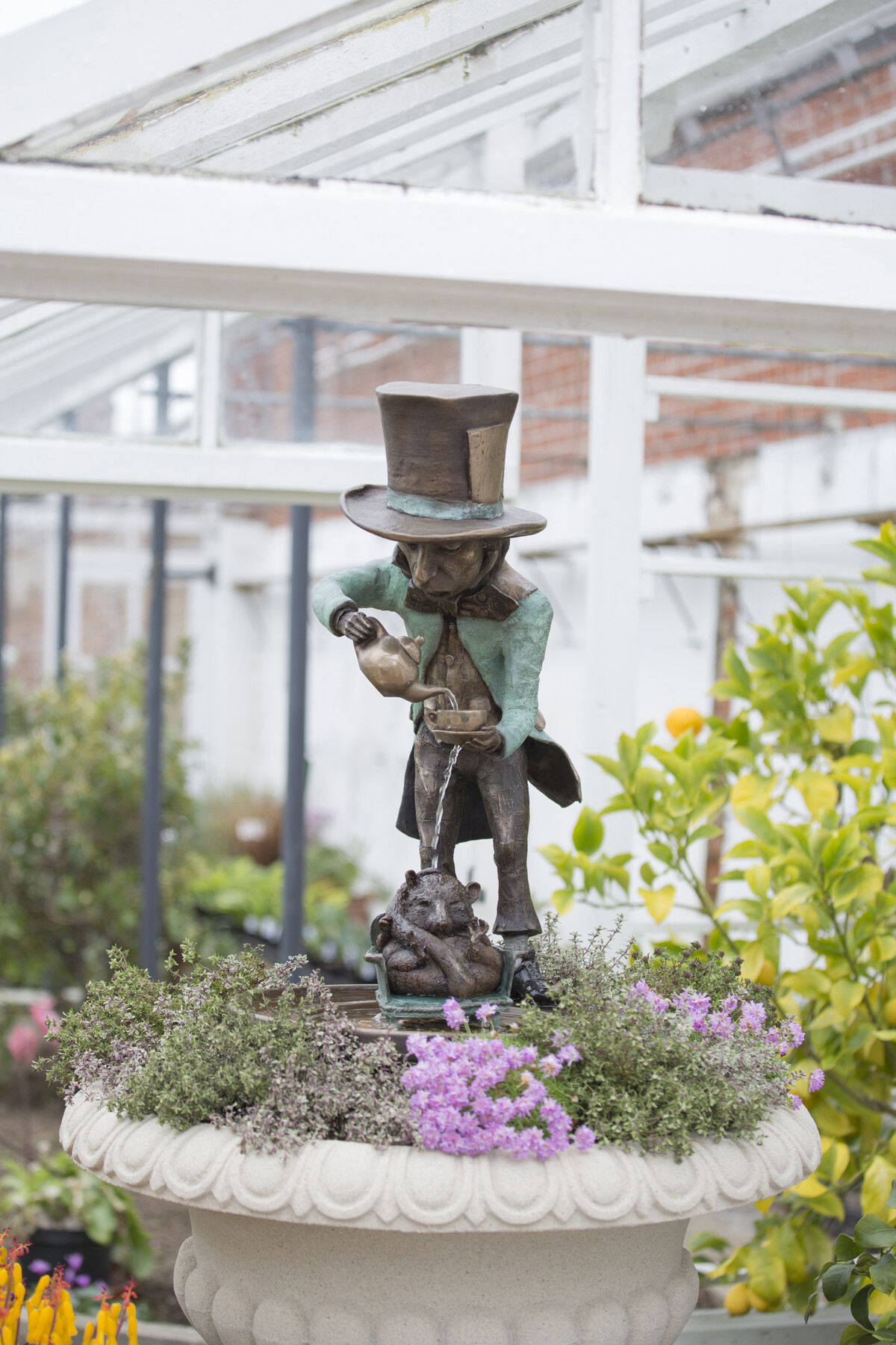 The Mad Hatter (small) - Garden Water Feature